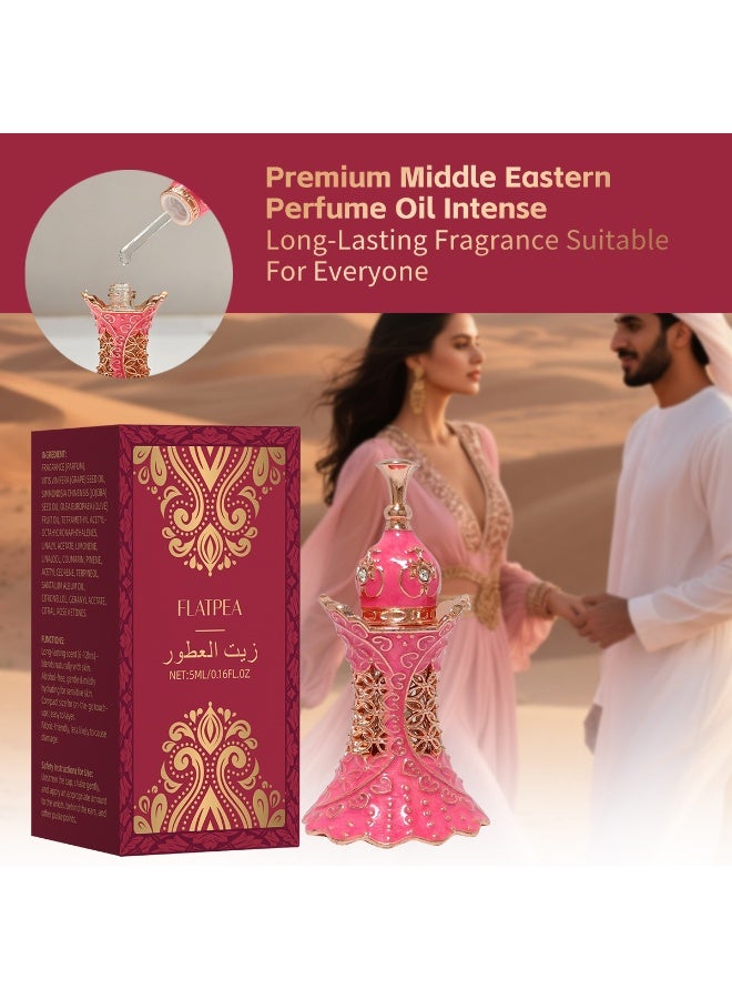 إصدار رمضاني محدود | زيت عطري نسائي عربي 10 مل بتصميم أنيق على شكل قلم، خالٍ من الكحول، بنفحات زهرية وفاكهية وخشبية، هدية أنيقة وعملية - Image 2