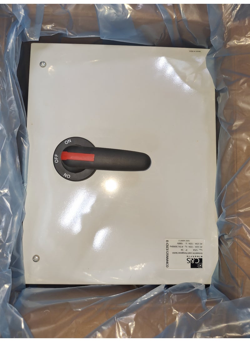 C&S Electric CSCS125NM4CO-مغلق 4P CHANGEOVER 160A-G - Image 1