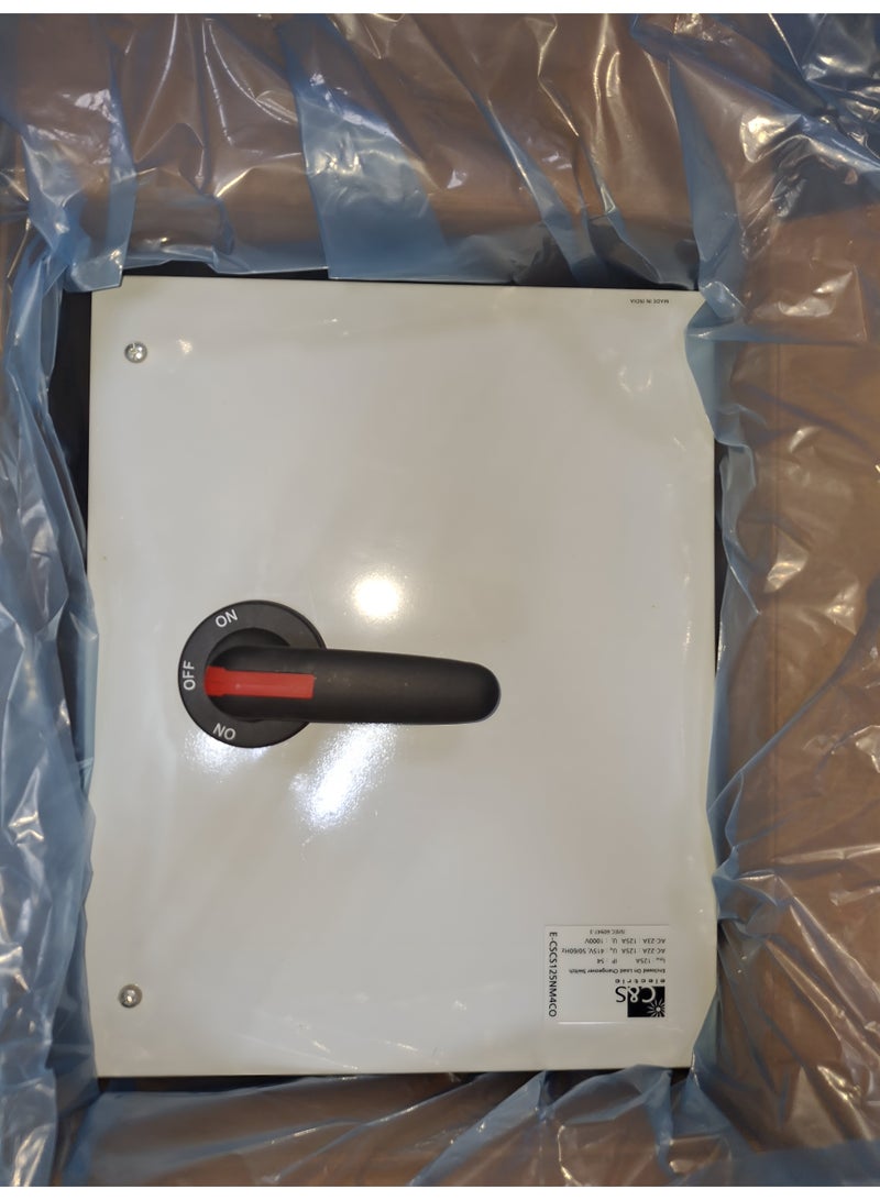 C&S Electric CSCS125NM4CO-مغلق 4P CHANGEOVER 160A-G - Image 2