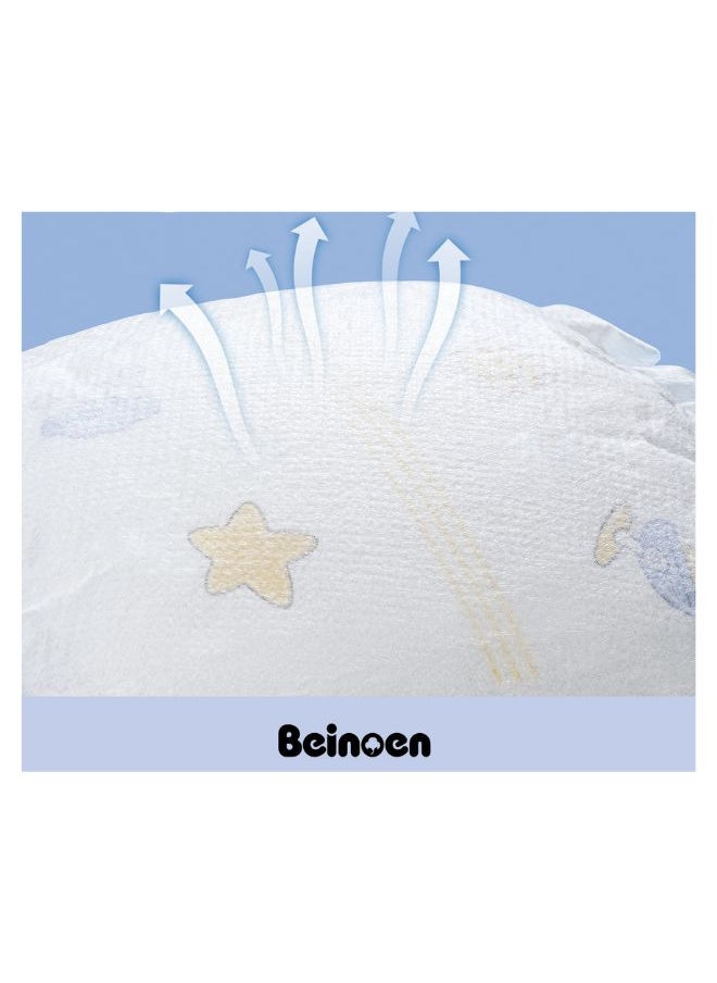 Beinoen Beinoen Premium Care Cloud Oxygen Baby Diapers Softest Absorption for Ultimate Skin Protection Size L, 40Pcs, Suitable For Babies 9-14kg  - Image 4