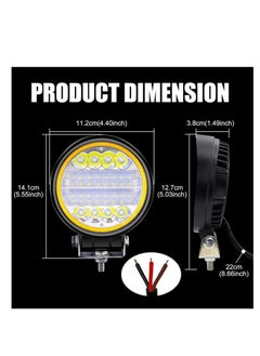 ماركة غير محددة 1 قطعة 1 قطعة محرك ضوء LED محرك محرك LED أبيض قوي 6000K 10-30V عدسة قوية  - Image 2