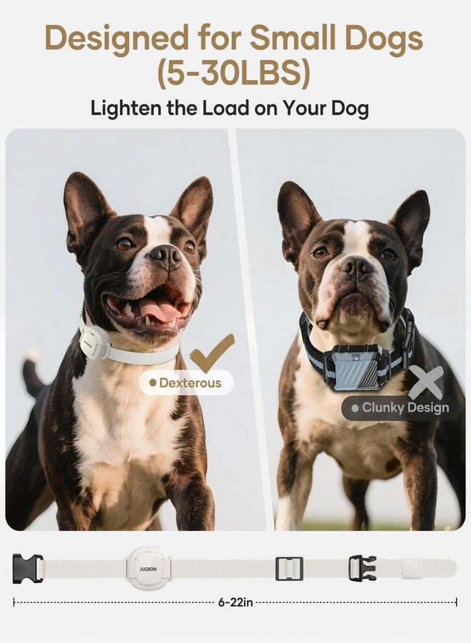Jugbow Shock Collar for Small Dogs - 4200FT Dog Training Collar with Remote for 5-30lbs Mini Small Dogs, IPX8-Waterproof Rechargeable E-Collar with Beep (1-9), Vibration(1-3), Safe Shock(0-16) - Image 5