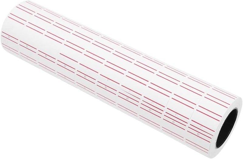 Self Adhesive Price Label Stickers 10 Rolls Superior Adhesion Crisp Printing for Retail Stores - Image 1
