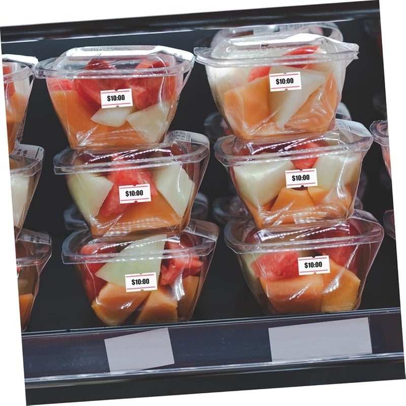 Self Adhesive Price Label Stickers 10 Rolls Superior Adhesion Crisp Printing for Retail Stores - Image 4