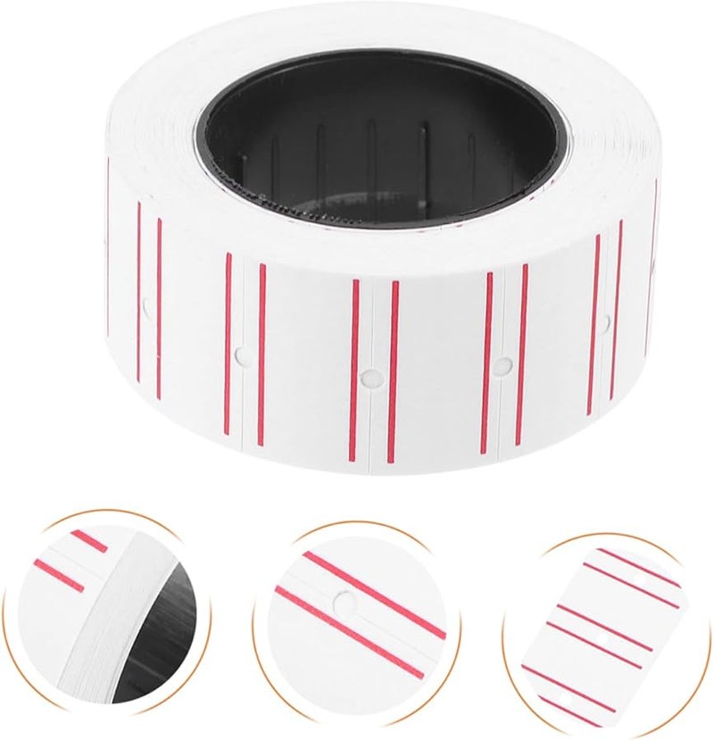 Self Adhesive Price Label Stickers 10 Rolls Superior Adhesion Crisp Printing for Retail Stores - Image 5