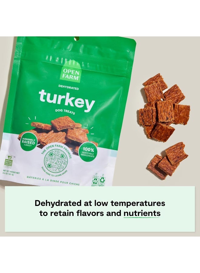 Open Farm Dehydrated Turkey Dog Treats - 4.5oz/127 g - Image 3