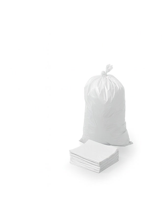 كيس قمامة أبيض | مقاوم للتسرب، صديق للبيئة | 95 × 120 سم، 1 × 5 كجم - Image 1