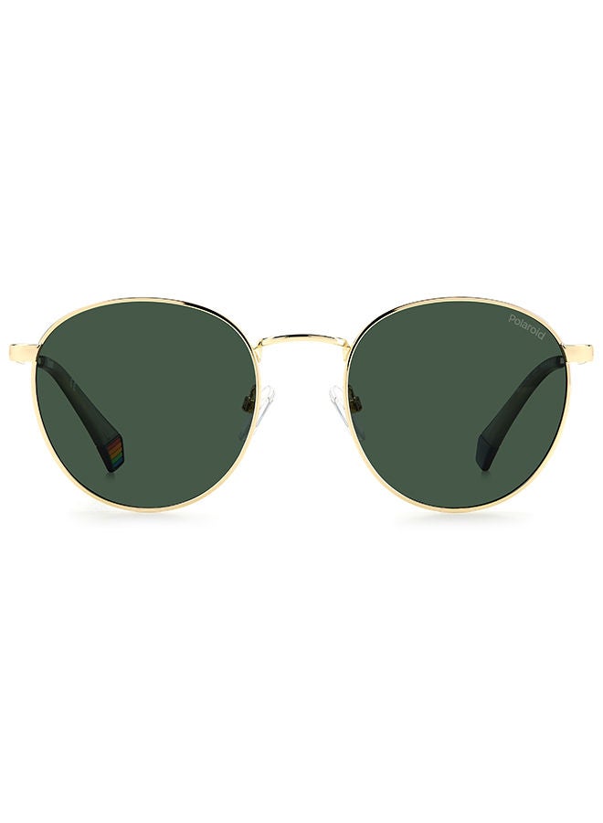 Polaroid Unisex Round Sunglasses PLD 6171/S  GOLD 51 - Image 3
