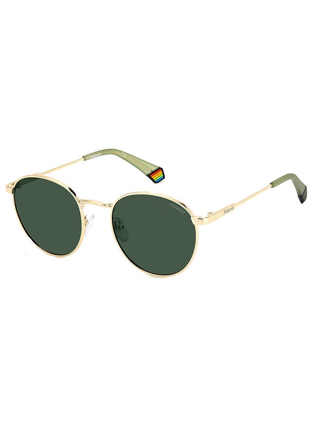 Polaroid Unisex Round Sunglasses PLD 6171/S  GOLD 51 - Image 1