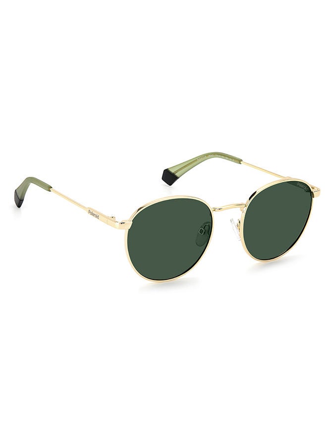 Polaroid Unisex Round Sunglasses PLD 6171/S  GOLD 51 - Image 2