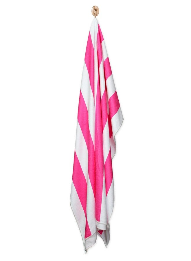 رومانتيك أنجلز منشفة شاطئ رومانسية من الألياف الدقيقة كبيرة الحجم، منشفة حمام سريعة الجفاف، منشفة حمام مخططة ماصة، للسفر، الصيف، الرياضة، السباحة، حمام السباحة، اليوغا، التخييم - Image 2