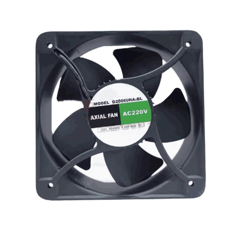 200x200x60mm 220V 65W Cooling Fan 2 Wires 0 48A AC Cooler - Image 2