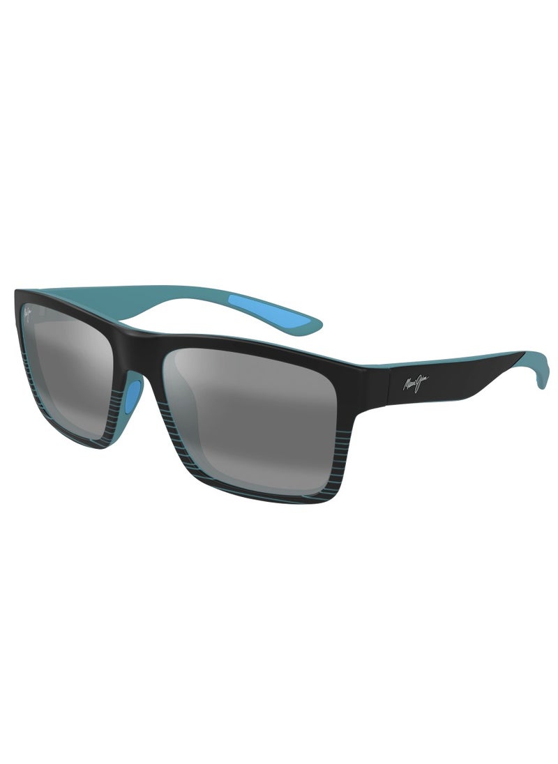 MAUI JIM Maui Jim The Flats 897-02 Unisex Polarized Square Sunglasses – 57 mm Lens Size  - Image 1