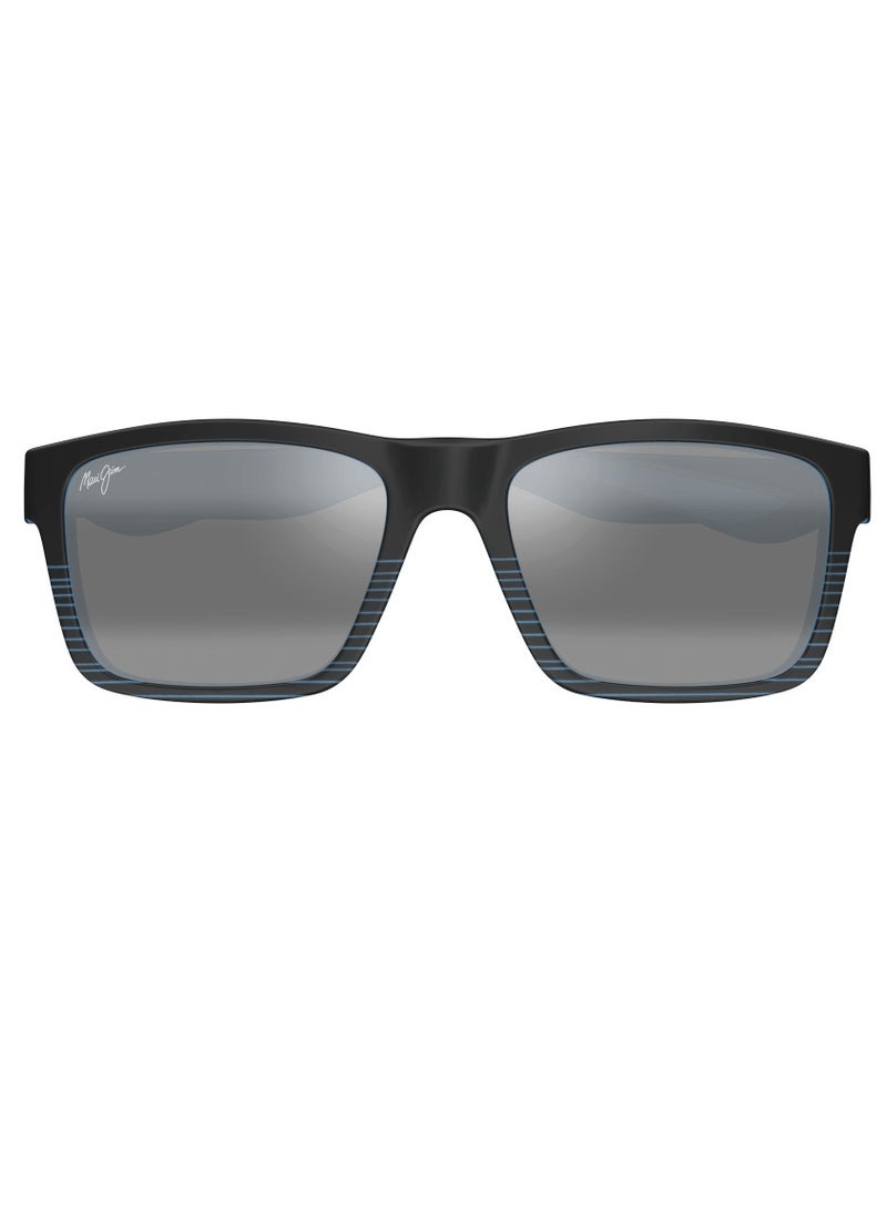 MAUI JIM Maui Jim The Flats 897-02 Unisex Polarized Square Sunglasses – 57 mm Lens Size  - Image 3