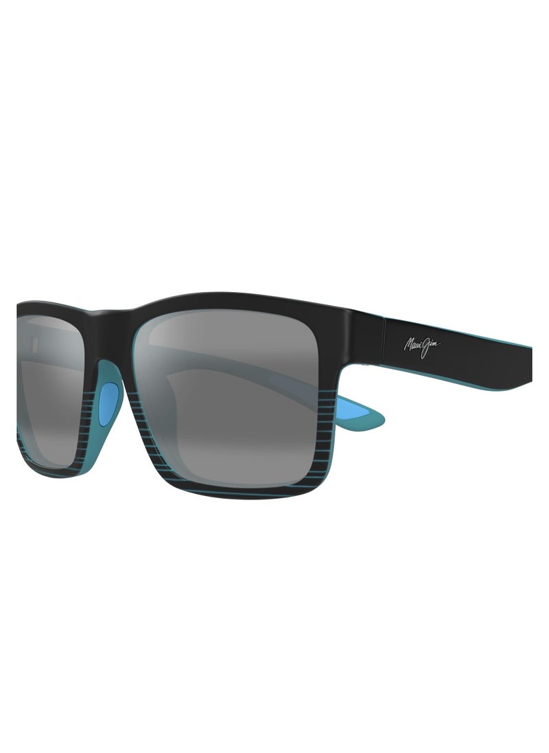 MAUI JIM Maui Jim The Flats 897-02 Unisex Polarized Square Sunglasses – 57 mm Lens Size  - Image 2