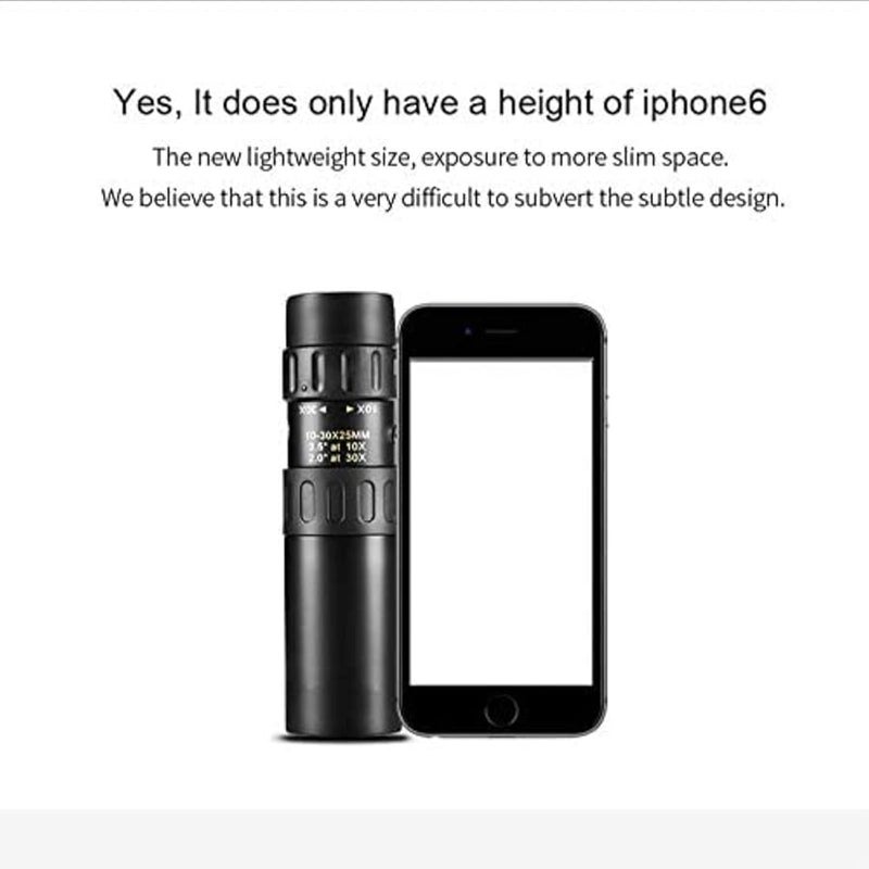 High Power 10x25 Binoculars Monocular Telescope Zoom Bak4 Prism for Bird Watching Camping - Image 5