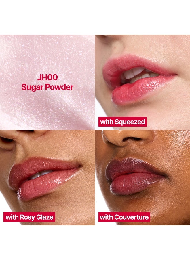 fwee وعاء هلامي لامع للشفاه والخدود بودرة سكر - Image 2