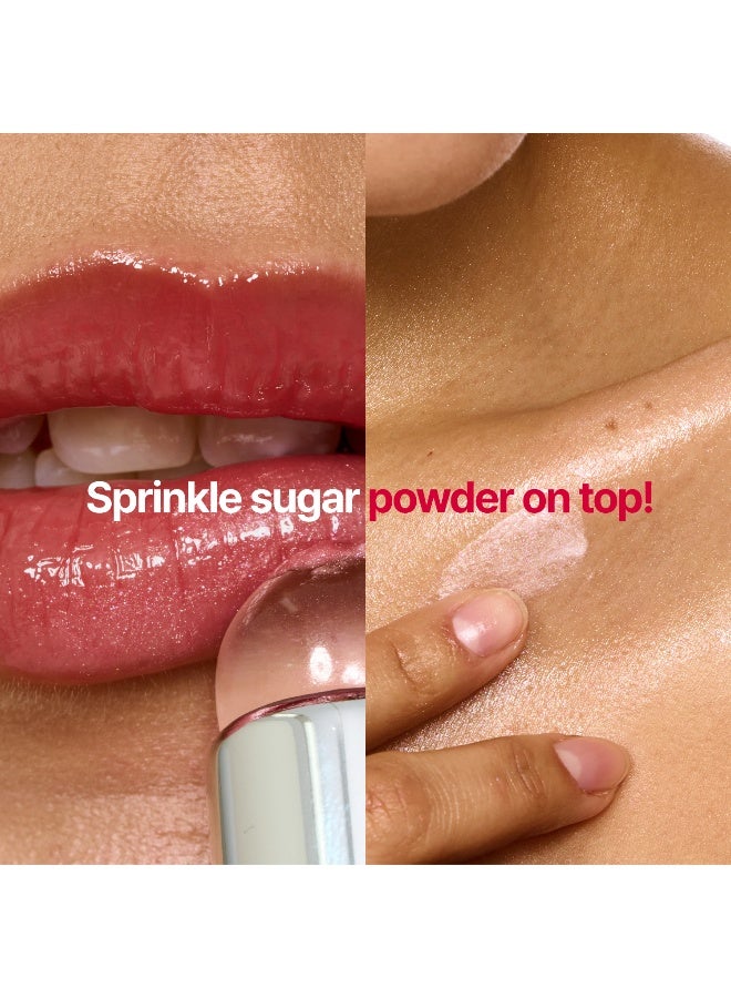 fwee وعاء هلامي لامع للشفاه والخدود بودرة سكر - Image 3