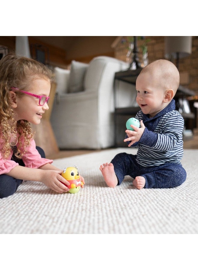 Lamaze Crawl & Chase Pug Ball Popper Toy - Includes Pug Ball Popper and 2 Baby Ball Toys - Baby Tummy Time and Crawling Toys - Baby Gifts for Ages 18 Months and Up - Image 3