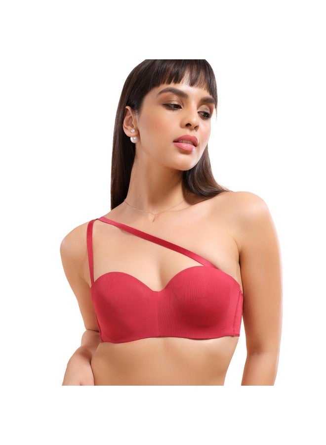 Enamor F074 Full Figure Strapless & Multi-Way Bra - Padded, Wired & Medium Coverage - Image 1