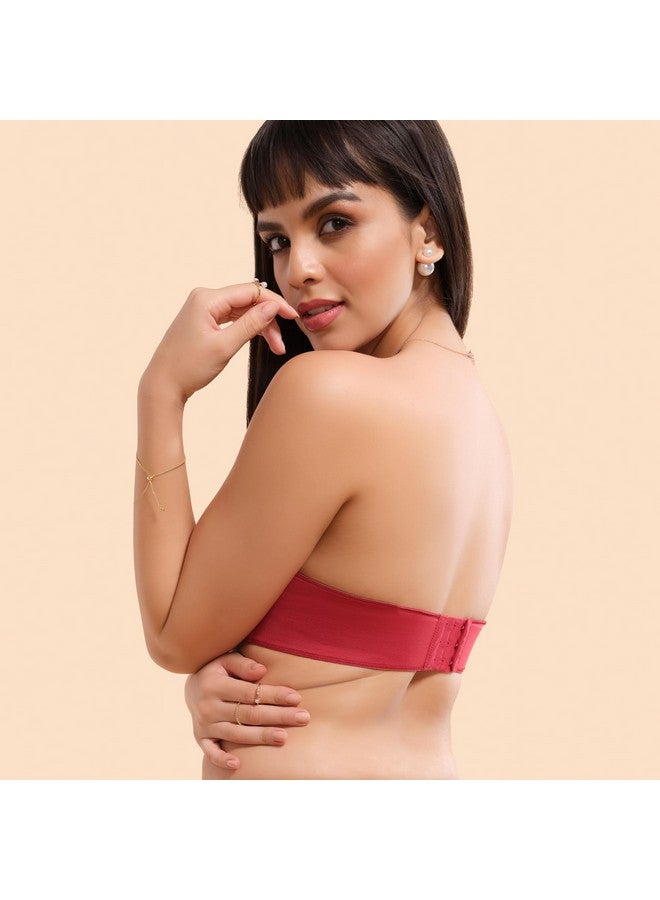 Enamor F074 Full Figure Strapless & Multi-Way Bra - Padded, Wired & Medium Coverage - Image 5