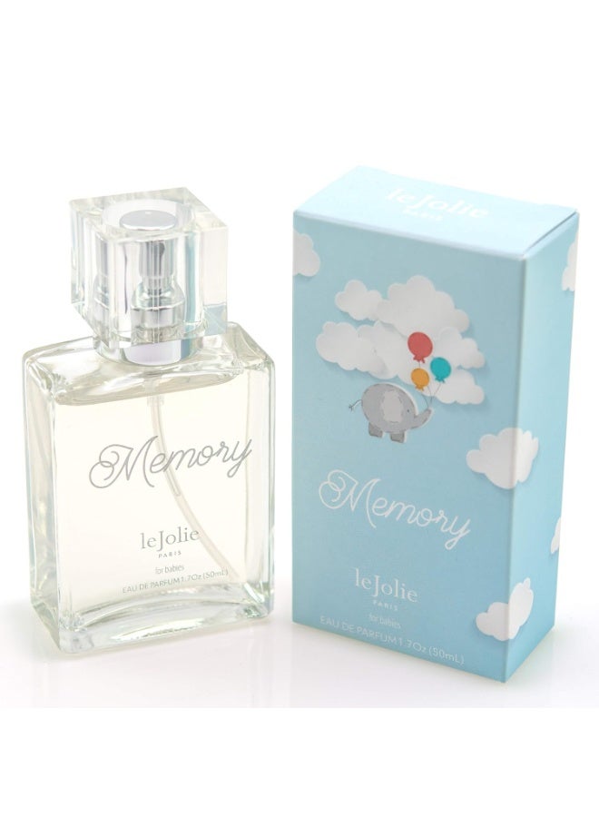 Baby Jolie عطر بيبي جولي ميموري للأطفال، كولونيا خالية من الكحول، عطر آمن للأطفال | 1.7 أونصة | 50 مل - Image 1