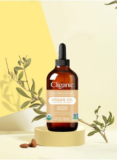 Cliganic Cliganic Organic Argan Oil, 100% Pure & Natural 120ml  - Image 2