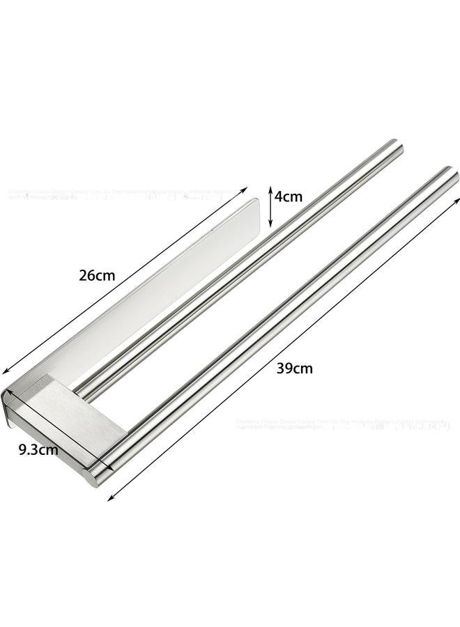 Bluejw Special For New Stainless Steel Towel Bar Toilet Non-perforated Light Luxury Towel Rack Baseball Cap Rack  - Image 1