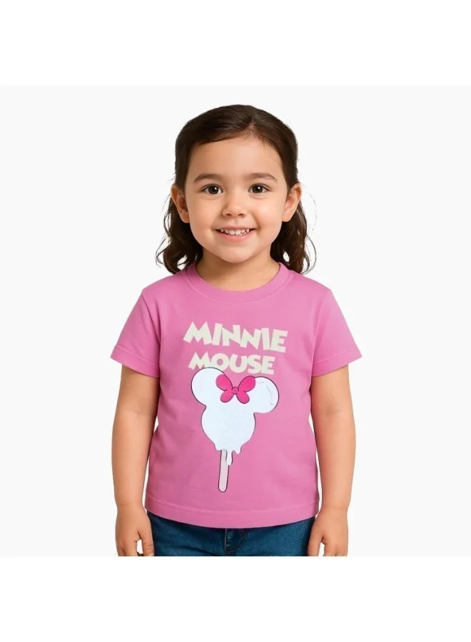 Disney Disney Minnie Mouse  Girl's Short Sleeve T-Shirt