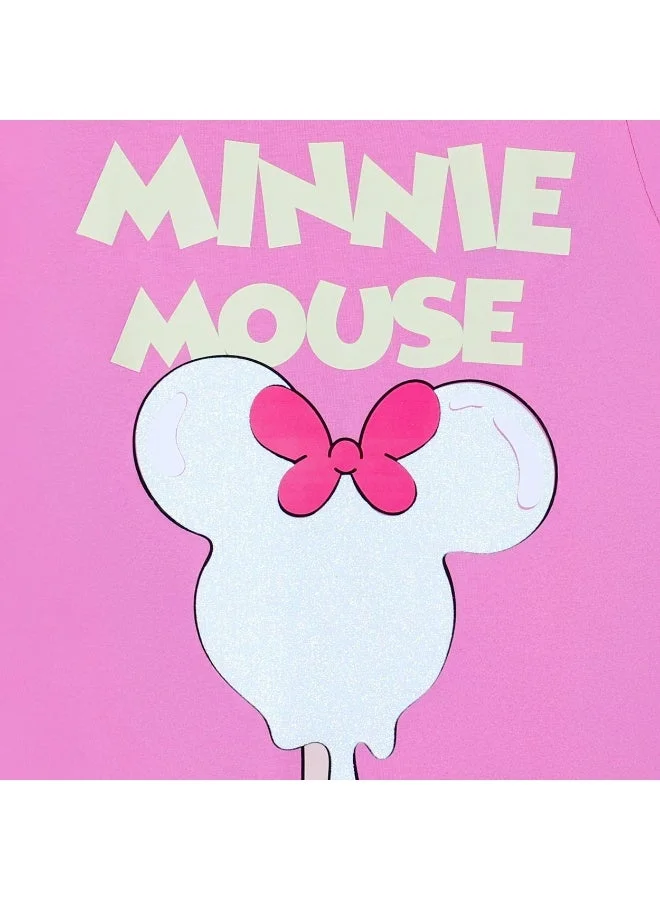 Disney  Disney Minnie Mouse  Girl's Short Sleeve T-Shirt for Women | Best Price UAE