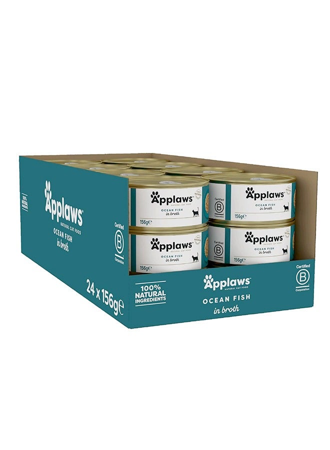 Applaws Ocean Fish Adult Wet Cat Food - 156G (Pack Of 24) - Image 4