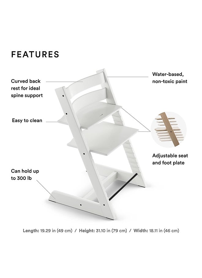 STOKKE - Tripp Trapp Chair Plus Babyset - White - Image 1