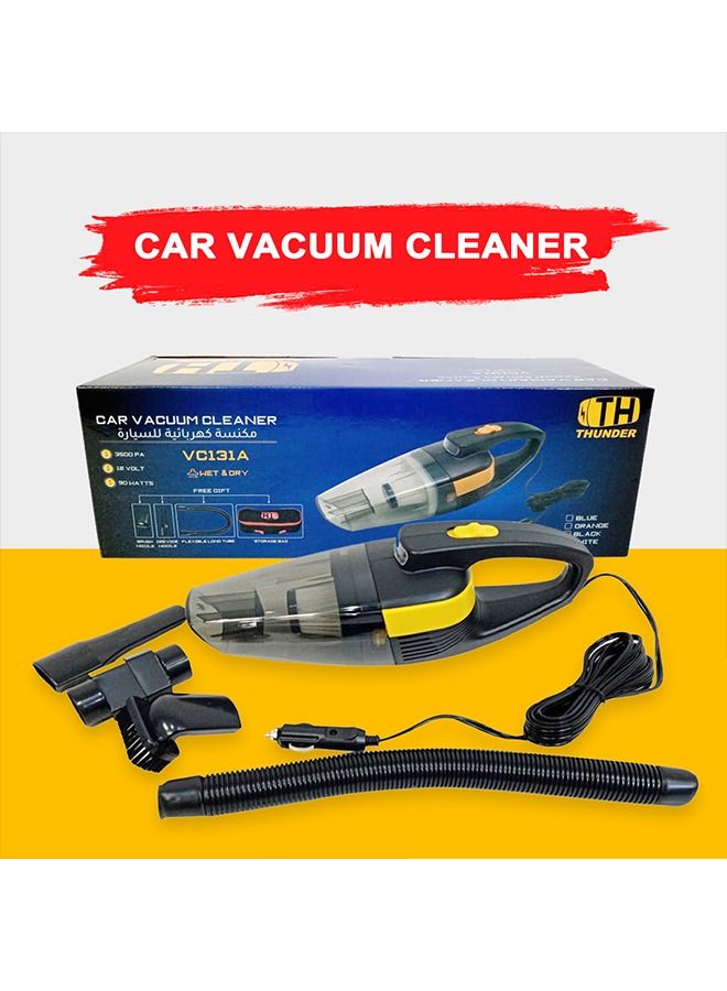 ثندر مكنسة كهربائية للسيارات بقوة 90 واط لتنظيف الأماكن الرطبة والجافة من Thunder- VC131A - Image 2