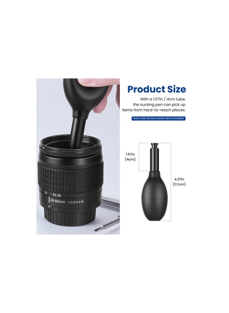 8-in-1 Lens Sucker Kit with 7 Interchangeable Suction Cups - Strong Manual Vacuum Suction Pen for Camera Lens Repair, Cleaning, Watches, and Electronic Components. - Image 3