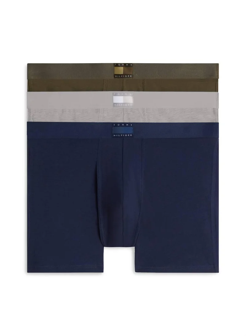 3 Pack Cotton Stretch Boxer Briefs
