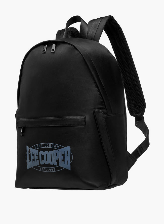 Lee Cooper Boys Logo Detail Backpack with Adjustable Straps and Zip Closure - 45x16 cm - Image 2