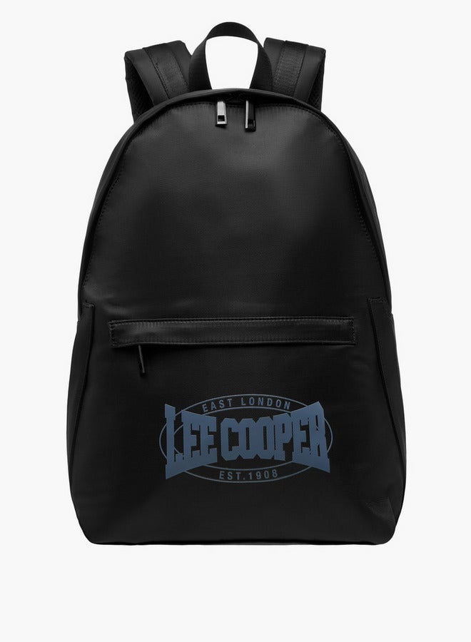 Lee Cooper Boys Logo Detail Backpack with Adjustable Straps and Zip Closure - 45x16 cm - Image 1