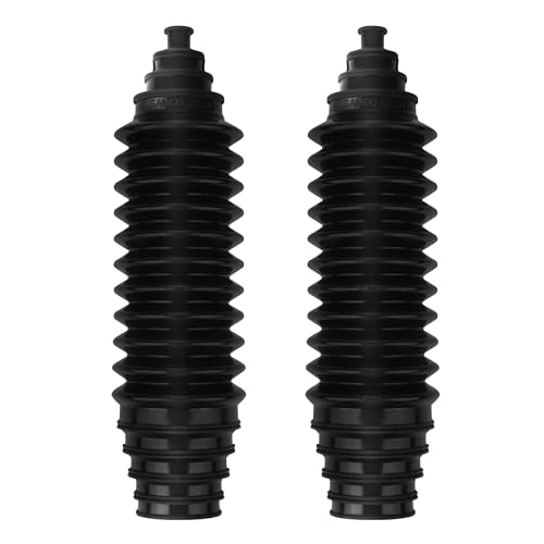 A.I.FORCE Universal Steering Rack and Pinion Tie Rod Boots, Silicone Bellow Boots with 2 Pieces Gaiter Pinion Boots, 4 Pieces Locking C-Clamps and 6 Pieces Cable Ties, Black - Image 5