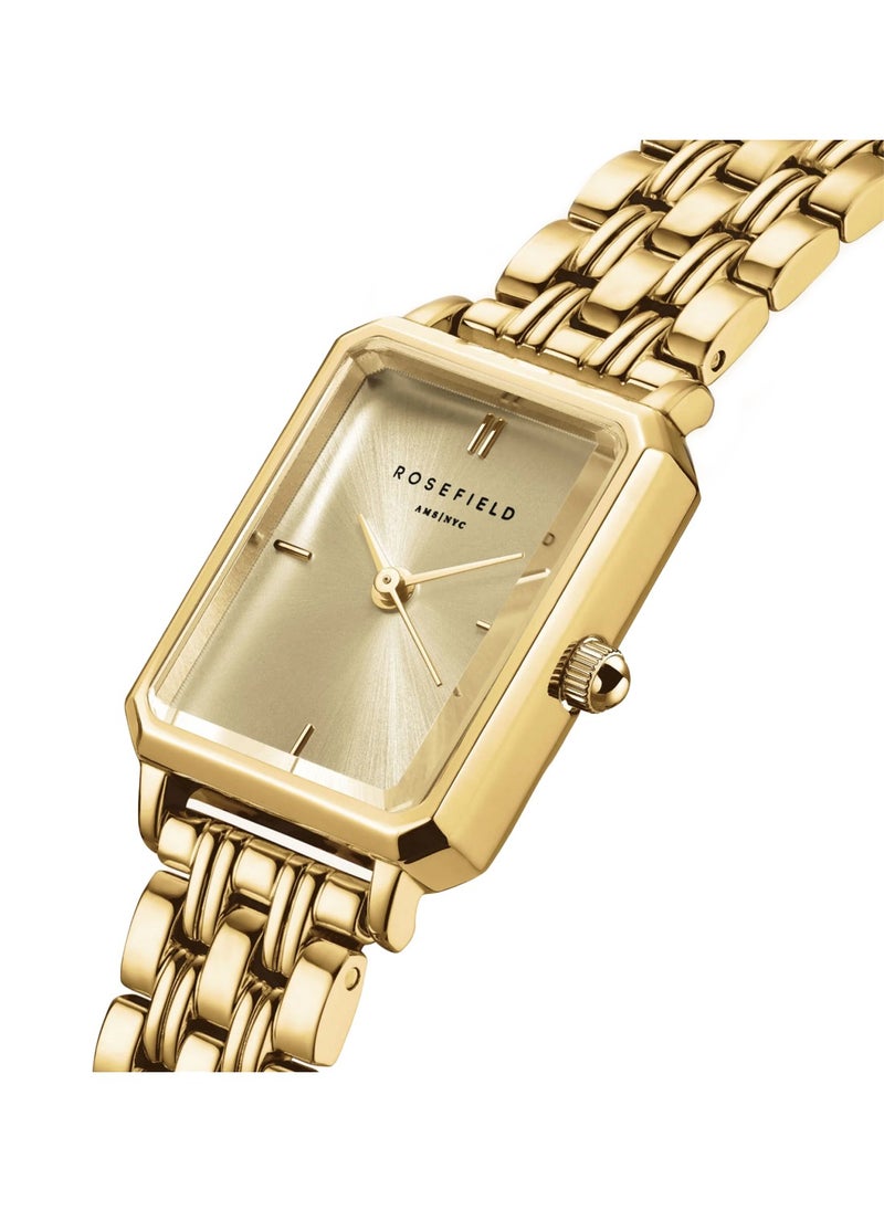RoseField - Women's Octagon XS Gold Stainless Steel Watch OCGSG-O82 - Image 1