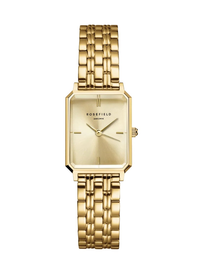 RoseField - Women's Octagon XS Gold Stainless Steel Watch OCGSG-O82 - Image 1