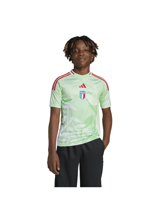 Adidas Figc A Jsy Y Green Football Jerseys For Kids Unisex 128