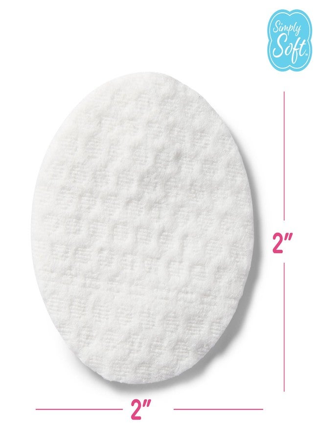 Medline Simply Soft Aloe Infused Premium Cotton Rounds, 80 count (Pack of 6), Hydrating Aloe Vera, 100% Pure cotton, absorbent cotton pads, Moisturizes and soothes sensitive skin, Hypoallergenic - Image 5