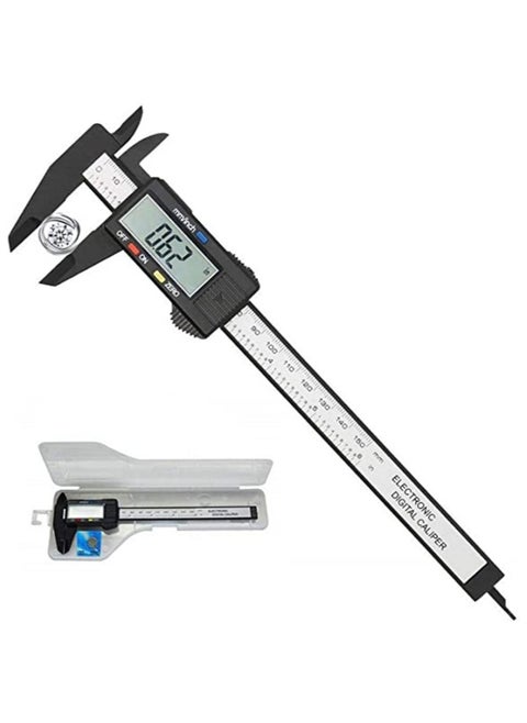 Digital Caliper 0-6 Inch Calipers Measuring Tool  Electronic Micrometer Caliper with Large LCD Screen Auto-off Feature Inch and Millimeter Conversion