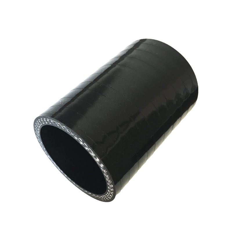 Ticon 1.5" ID Straight Silicone Hose Coupler, High Temp 4-Ply Reinforced (Qty 1) - 131-03803-0401 - Ticon Industries