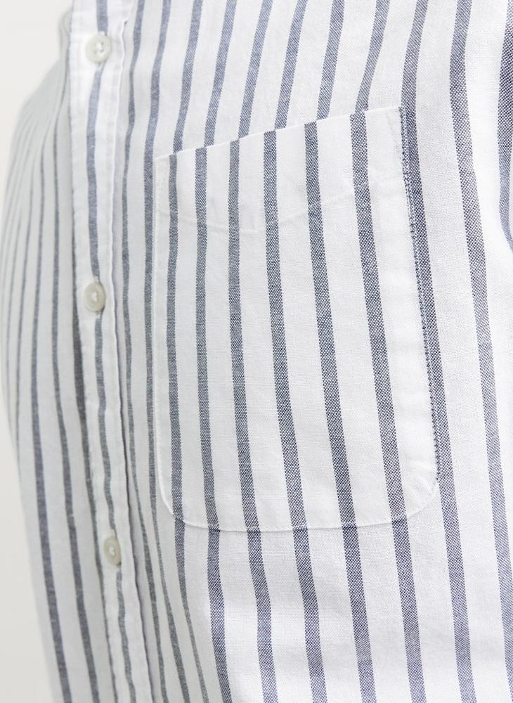 JACK & JONES Jjeoxford Long Sleeve Button Down Shirt - Image 4