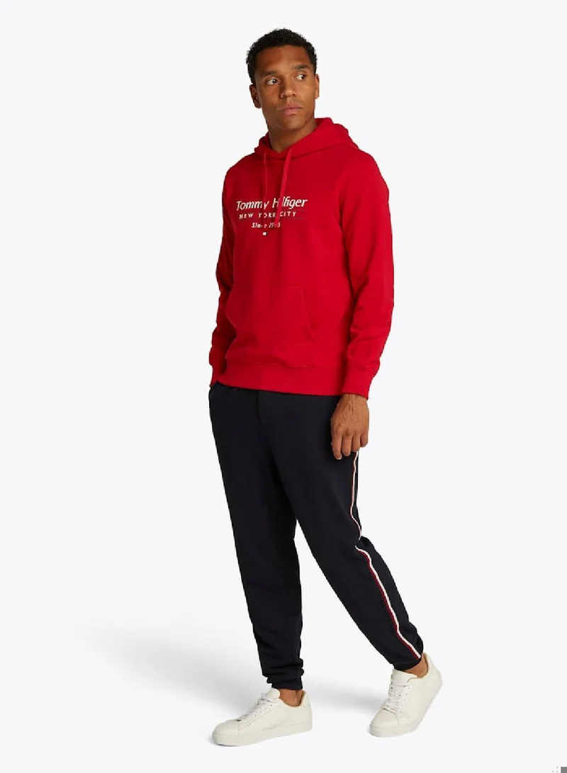 TOMMY HILFIGER Logo Drawstring Hoody