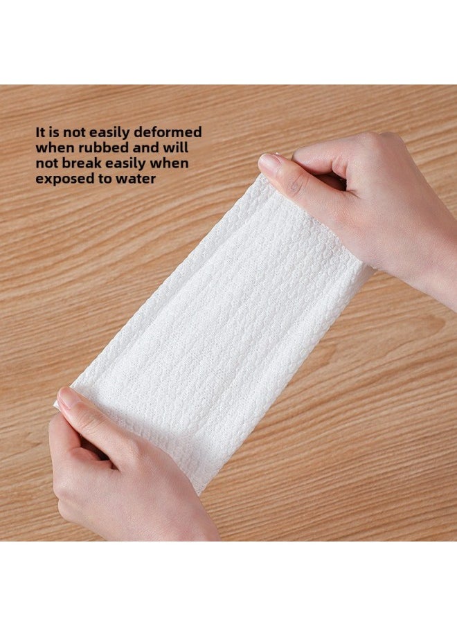 Generic - Disposable Foot Wipe Cloth Hanging Lazy Cloth Absorbent Increased Thickening Foot Wash Towel Manufacturers Wholesale-Specifications:20*20 Thickened 1 Package With Hook (300g) - Image 1