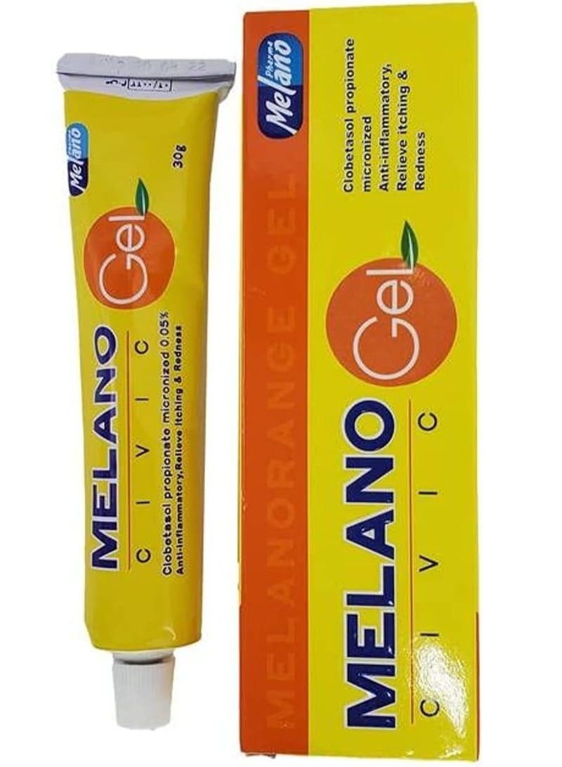 ميلانوفارما ميلانو سيفيك جل البرتقال 30 جرام - Image 1