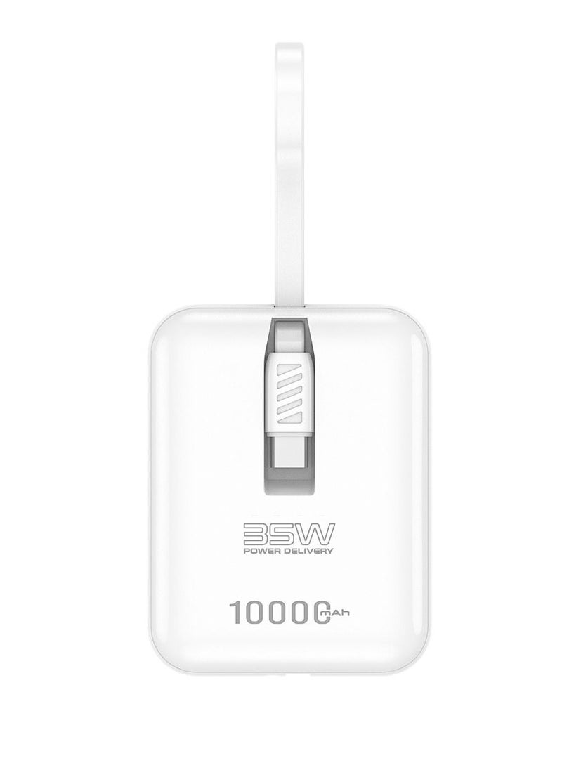 Zoom Plus - ZPC101 10000mAh 35W Ultra Fast Charging Power Bank 1 Input 1 Output External Battery Pack - Image 1