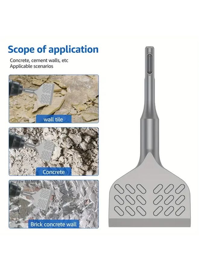 1pc SDS Plus Tile Chisel Carbide Alloy Hammer Drill Tool Ergonomic Handle - Image 5